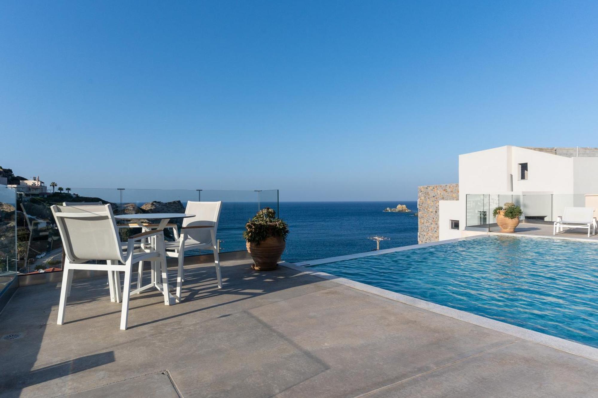 Amazing View Villa Aliki With Infinity Pool & Spa Лигарія Екстер'єр фото