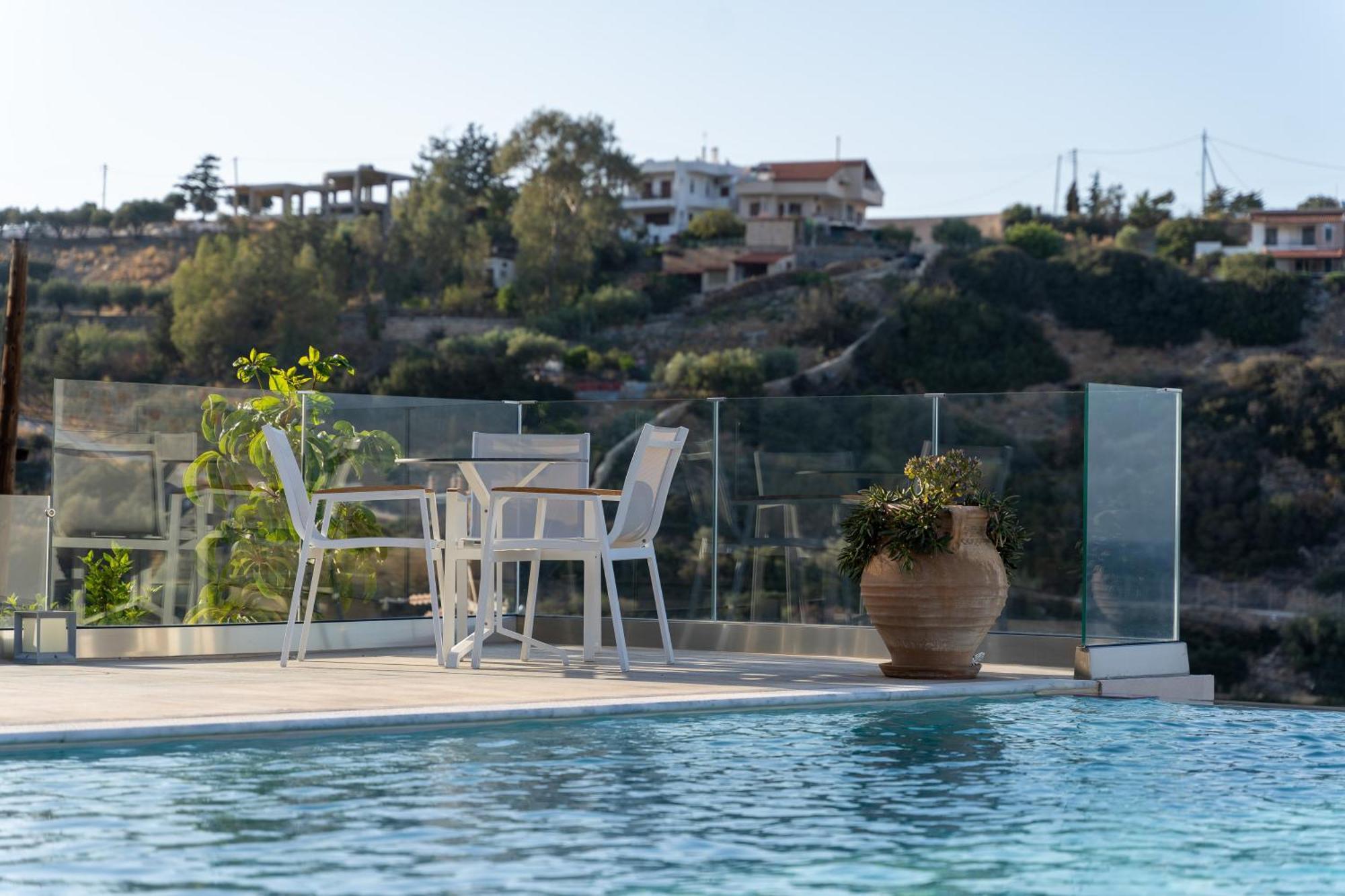 Amazing View Villa Aliki With Infinity Pool & Spa Лигарія Екстер'єр фото